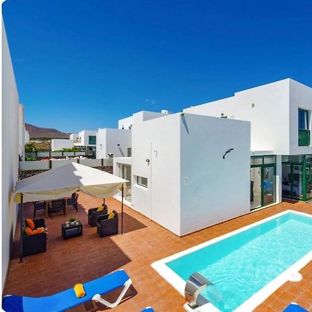 Spacious Private Villa & Private Heated Pool - Villa Sunshine Costa Teguise Eksteriør bilde