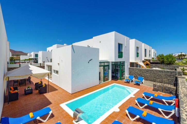 Spacious Private Villa & Private Heated Pool - Villa Sunshine Costa Teguise Eksteriør bilde